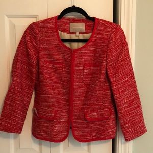 Banana Republic Tweed Blazer Size 4P